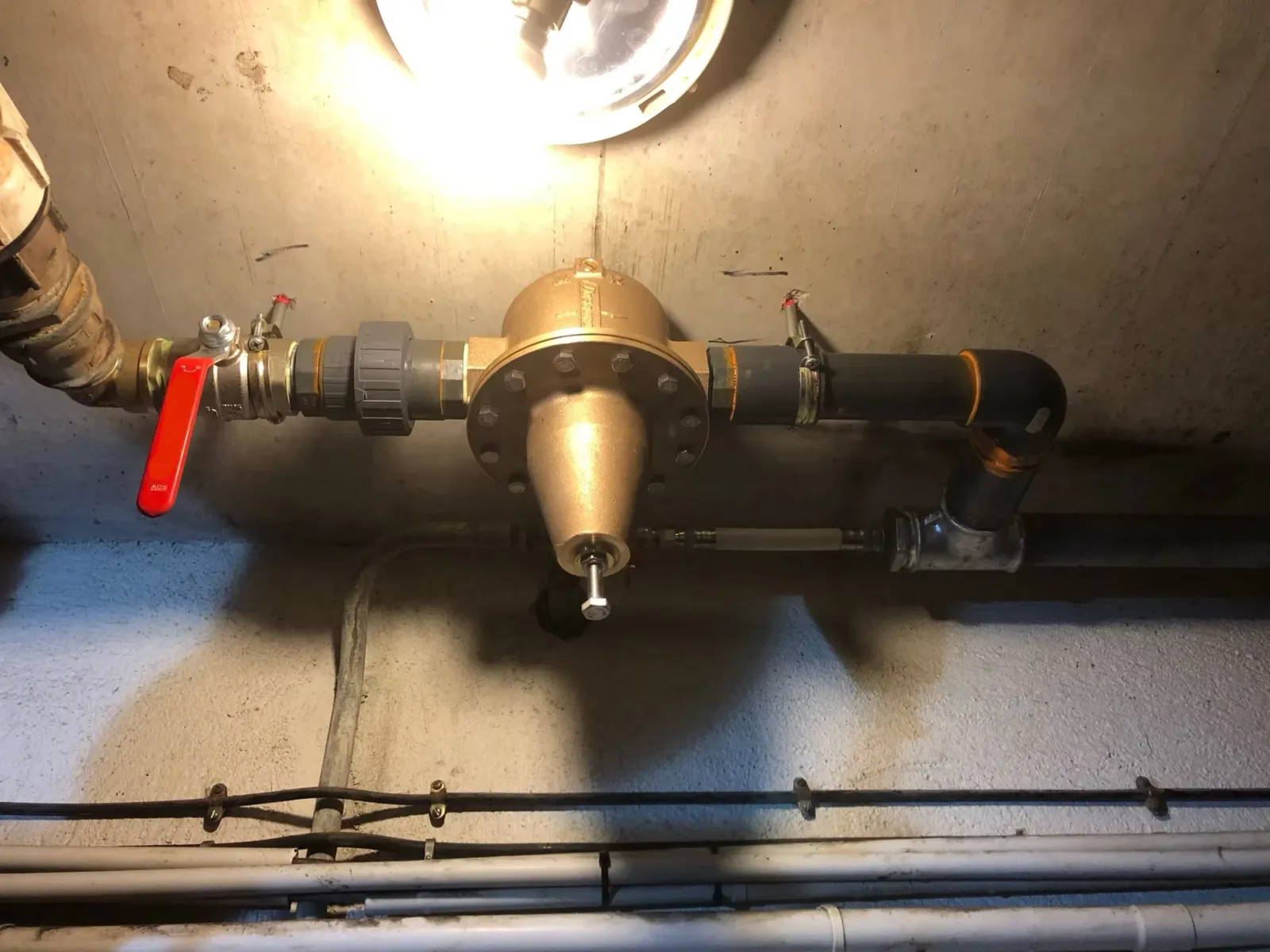 Détendeur de pression d'immeuble collectif